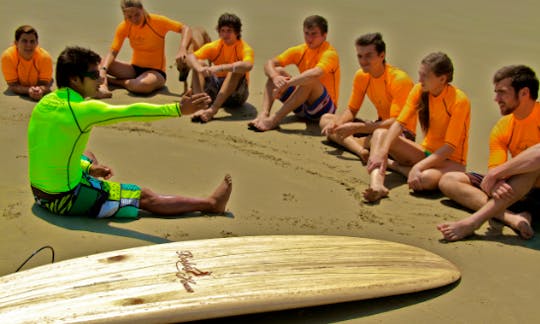 Surfing Lessons In Montanita, Ecuador