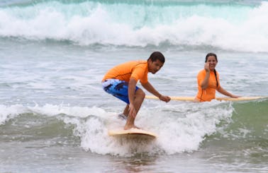 Surfing Lessons In Montanita, Ecuador
