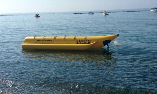 Enjoy Banana Boat Rides in Mesa Geitonia, Limassol