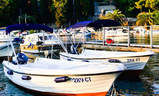 Emocionante día de navegación en Cavtat, Croacia, con este bote