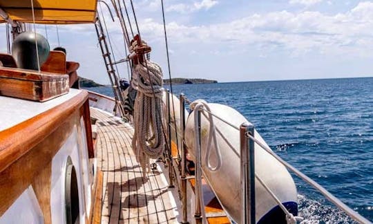 1968 Wooden Sailboat Charter in Zadar, Croatia