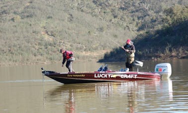 Carta de pesca de robalo para 3 pessoas em Beja, Portugal