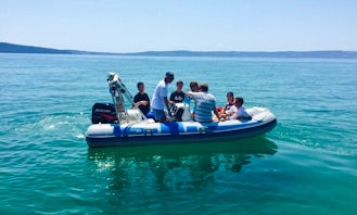Rent 16' Maestral Scorpio Rigid Inflatable Boat in Kaštel Gomilica, Croatia