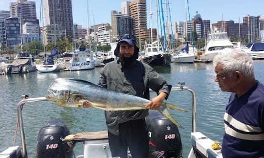 Melhor carta de pesca para 8 pessoas em Durban, África do Sul