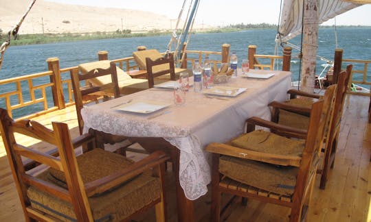 Charter a Traditional Boat in Gazirat Al Awameyah, Luxor, Egypt