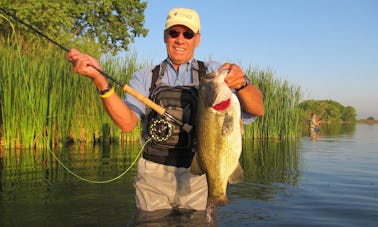 Viaje de pesca con mosca en el río Mures en Toplita, Rumania