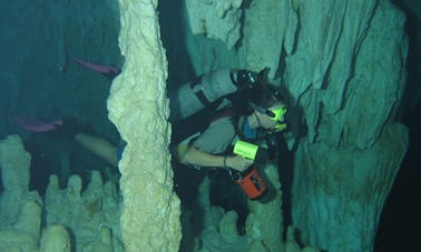 Disfruta del buceo y la espeleología