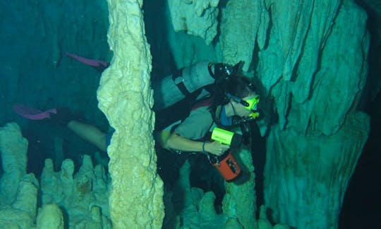 Enjoy Diving and Caving