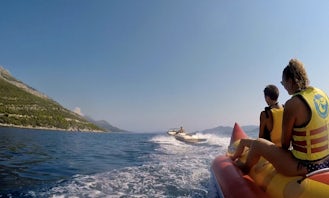 Enjoy Banana Boat Rides in Majkovi, Croatia