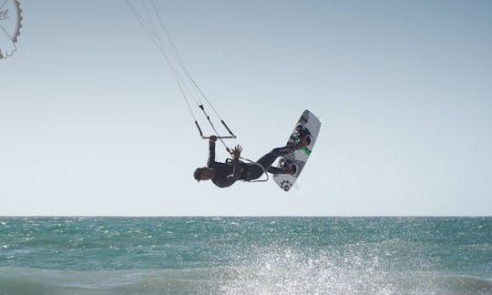 Cours de kitesurf à Tamraght, Maroc