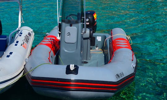 Zodiac Pro Inflatable Boat for 12 Person in Cala Sant Vicenç, Spain