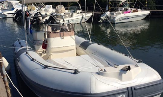 21' BWA California RIB Rental In Ognina, Italy