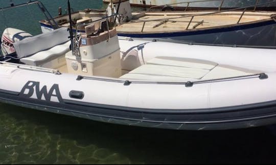 21' BWA California RIB Rental In Ognina, Italy