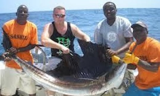 Sport Fisherman Fishing Charter for 4 People in Mtwapa, Kenya