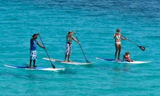 Enjoy Stand Up Paddleboarding in Porto-Vecchio, Corse