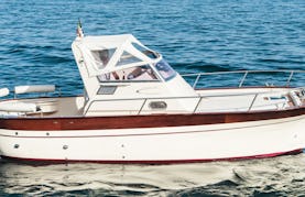 Jeranto 750 Semi Cabin Boat Rental in Massa Lubrense, Italy