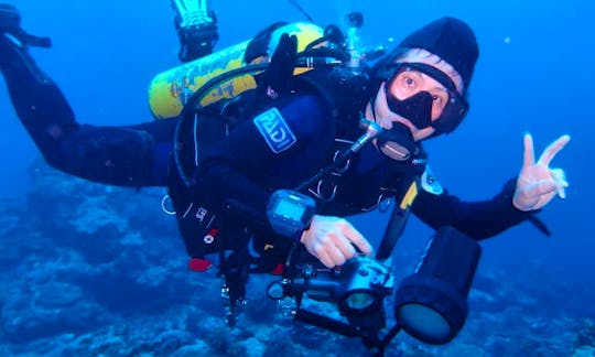 Enjoy Diving Courses in Beitun District, Taichung, Taiwan
