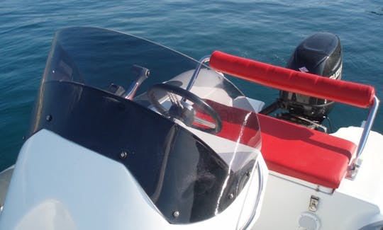 Rent 20' RM 599 Rigid Inflatable Boat in Vrsar, Croatia