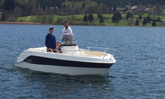 Rent Luxury Marinello Electric Boat in Malbuisson, France