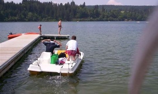 Rent a Paddle Boat in Malbuisson, France