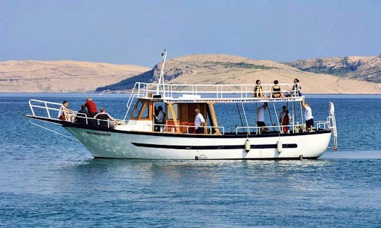 Charter a Passenger Boat in Pag, Croatia