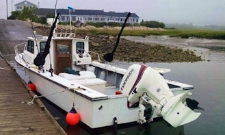 Wells Harbor Fishing Charter on 25ft "Andora" Fishing Boat with Captain Derek