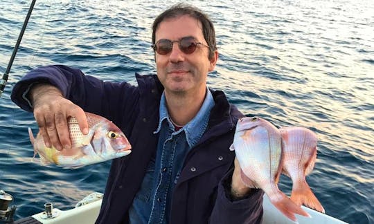 Fishing Trips From Santa Maria di Leuca On Elan 570