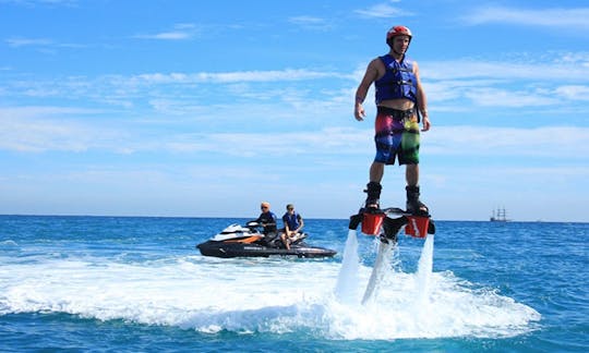 Flyboard pour les enfants de 16 ans et plus à Ouistreham, Normandie, France