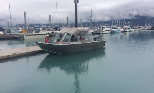 21' Aluminum Runabout rental in Seward, Alaska