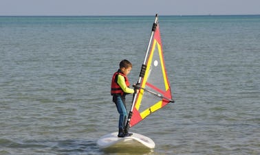 Planche à voile dans le gouvernorat de la mer Rouge, Égypte