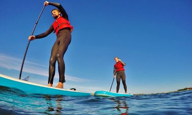 Aulas de stand up paddleboard em Copenhague, Dinamarca