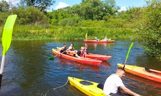 Rent a Double Kayak in Brodnica, Poland