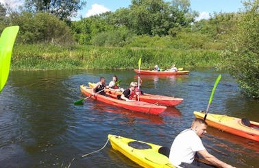 Rent a Double Kayak in Brodnica, Poland