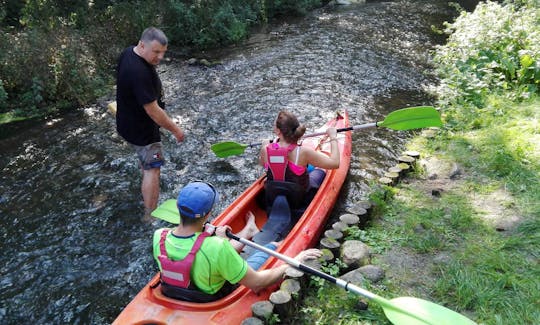 Alquila un kayak doble en Brodnica, Polonia