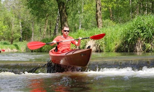 Rent a Single Kayak in Brodnica, Poland