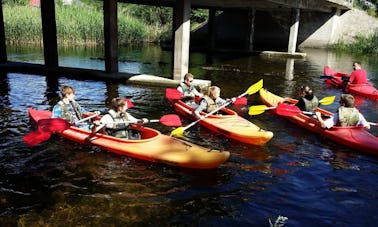 Alquila un kayak doble en Straduny, Polonia