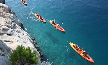 Alugue caiaque de 14 pés em Vela Luka, Croácia