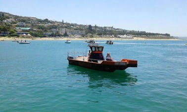 Profitez de la pêche à Mossel Bay, au Cap occidental, sur un catamaran à moteur Jagermeister