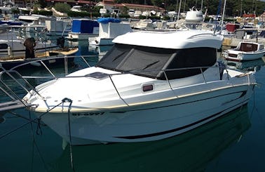 Perfect Motor Yacht for Fishing in Split, Croatia on 24' Antares Gajo