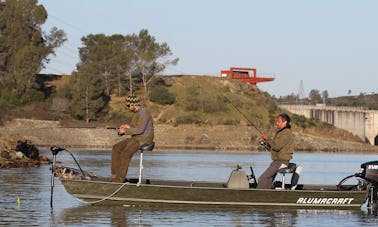 Divertido viaje de pesca guiado en Alcántara, España