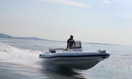 Rent 21' Marlin 630 Dinamic Rigid Inflatable Boat In Paratico, Lombardia