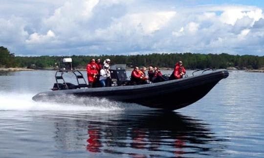 Charter a Rigid Inflatable Boat in Stockholm, Sweden