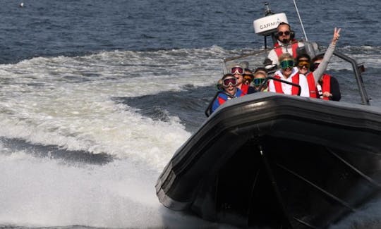 Charter a Rigid Inflatable Boat in Stockholm, Sweden