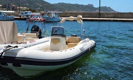 Rent 23' Sacs Rigid Inflatable Boat In Sanguinet, Nouvelle-aquitaine