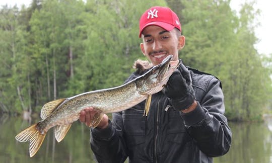 Exciting Fishing Trip with p to 10 of your angling friends in Lohja, Finland