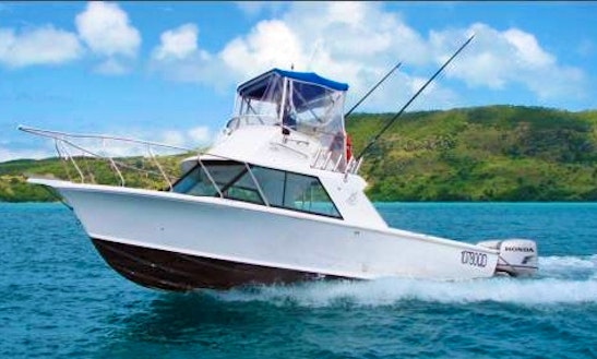 Enjoy Fishing In Whitsundays, Australia On 24' Neptune Cuddy Cabin