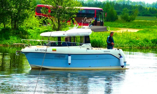 Charter Luk Neli Motor Yacht In Klaipėdos, Lithuania