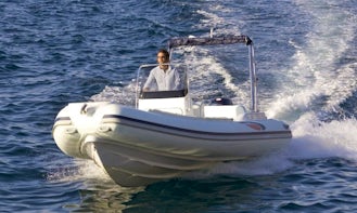 Charter 22' Selva 6.80 Rigid Inflatable Boat in Sorrento, Italy