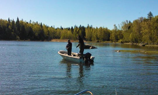 Enjoy Fishing in Korsholm, Finland on Dinghy