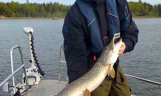 Enjoy Fishing in Korsholm, Finland on 20' Center Console
